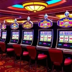 jugar a las máquinas tragamonedas en un casino